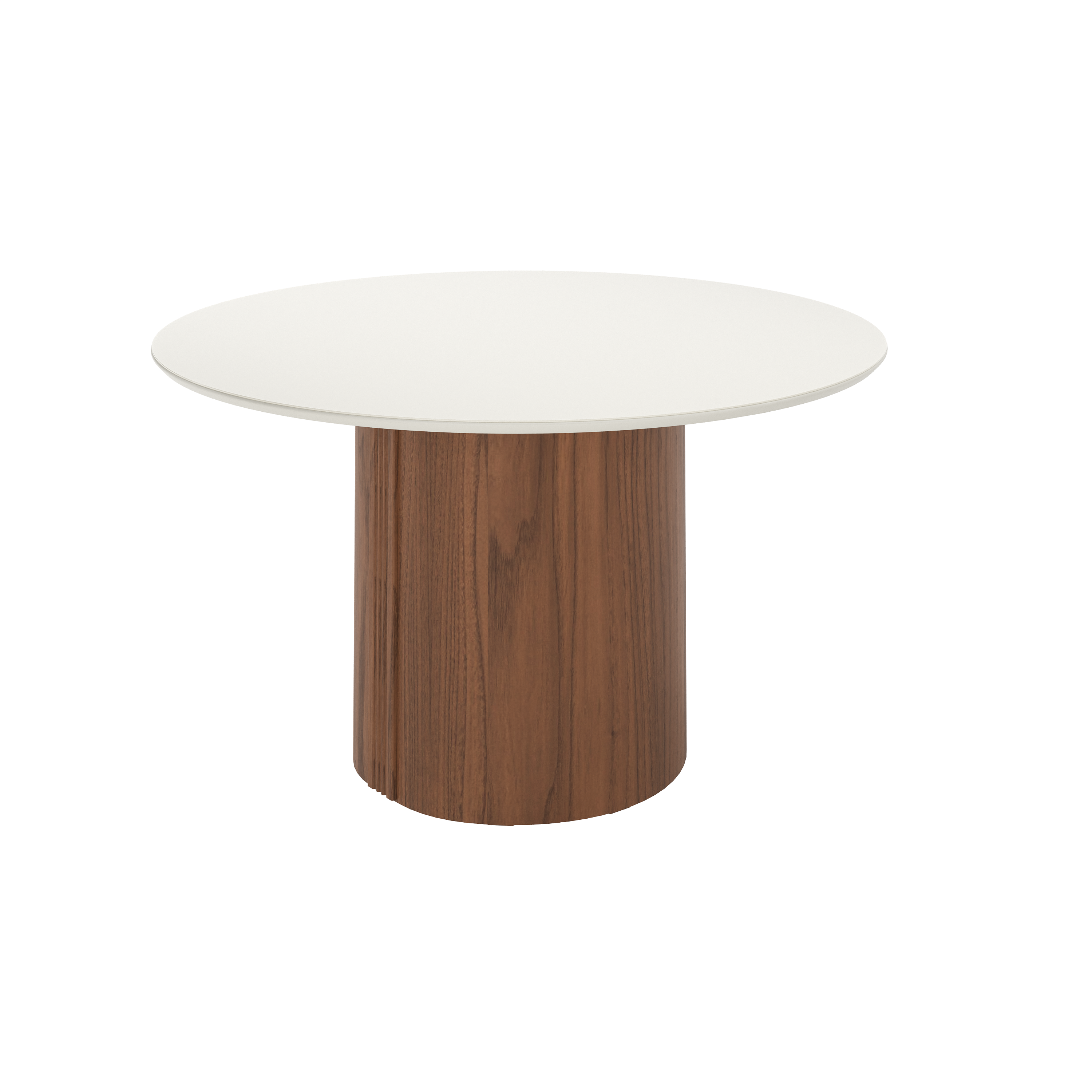 Comedor Kalina Redondo 1.35 + 6 Sillas Kalina Soft palha 3