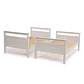 Camarote Nirvana 1.5 P + Cama Auxiliar 100% Madera Desmontable - Miniatura 11