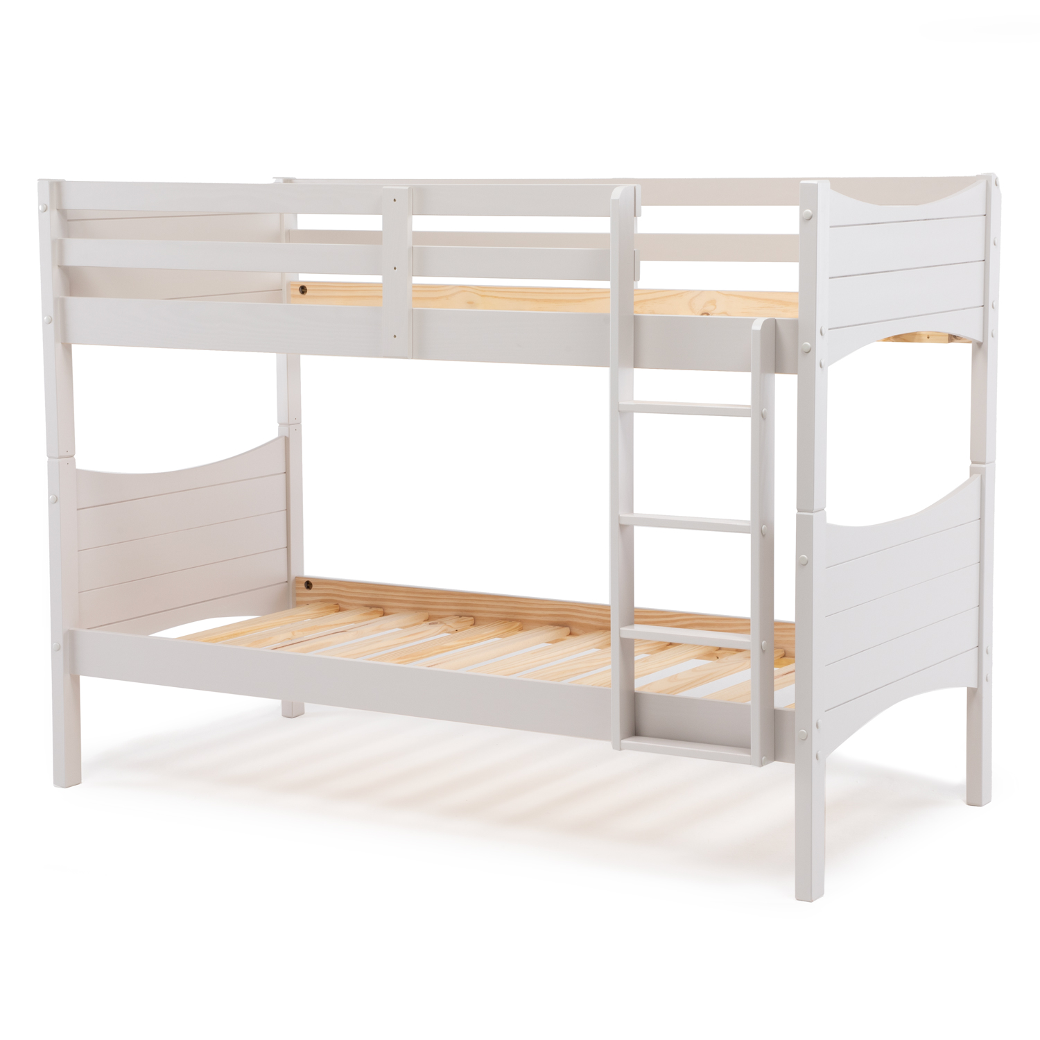Camarote Curvy Desmontable 1P 100% Madera Off White 3