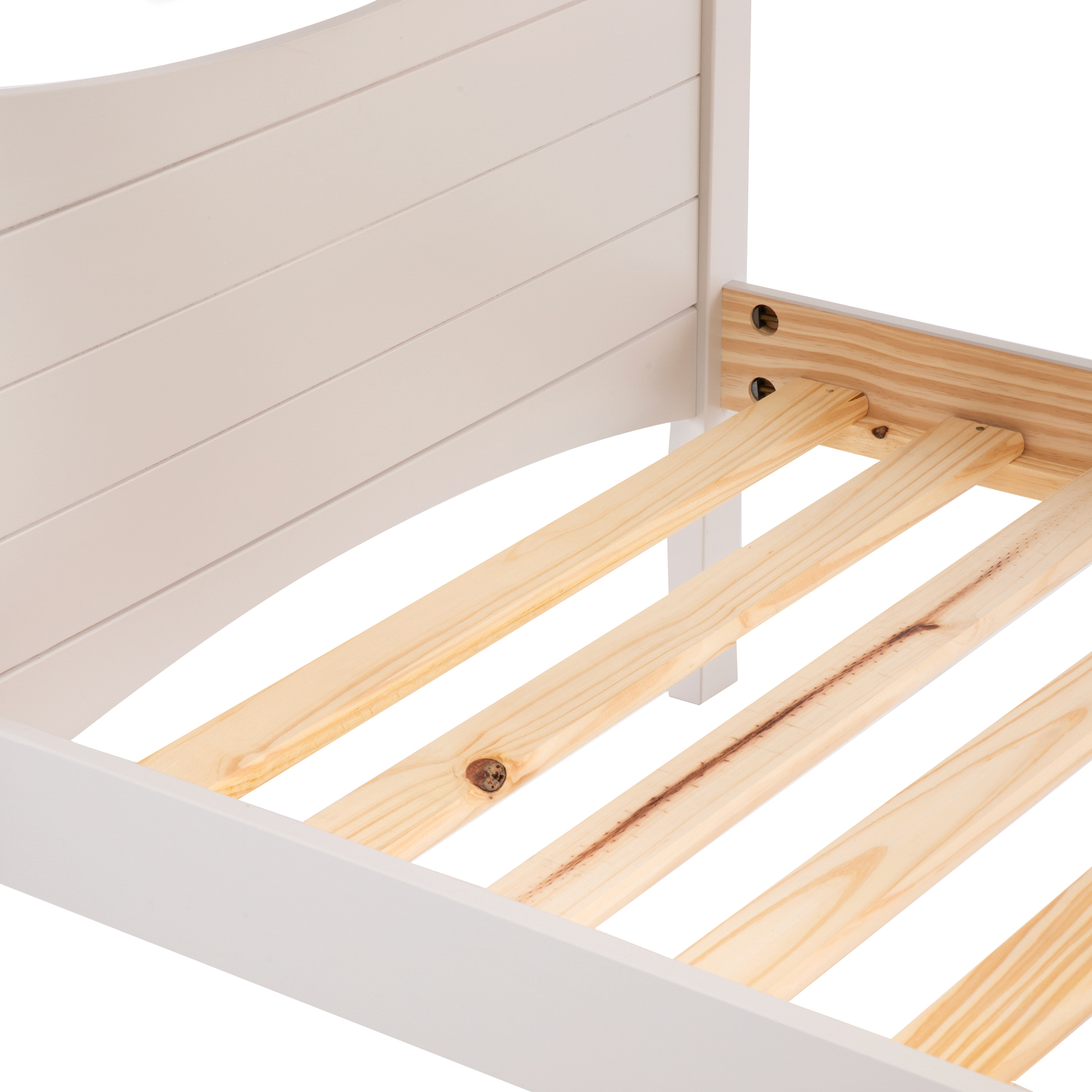 Camarote Curvy Desmontable 1P 100% Madera Off White 9