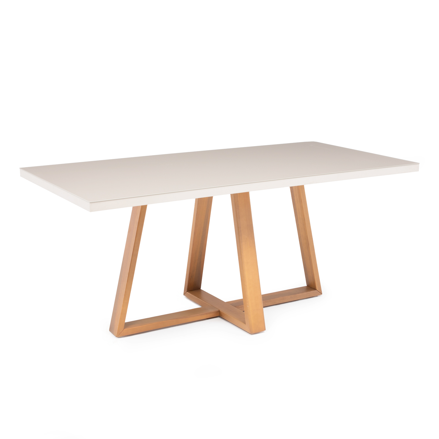 Comedor 1.8 Mara Off White 6 sillas Daisy 5