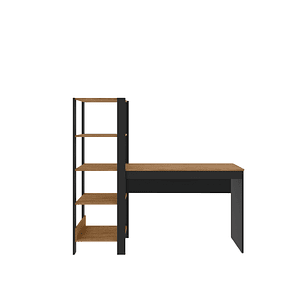 Escritorio Artemis 1.2 + Librero Negro 