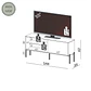 Rack R516 1.4 Castaño Off White - Miniatura 4