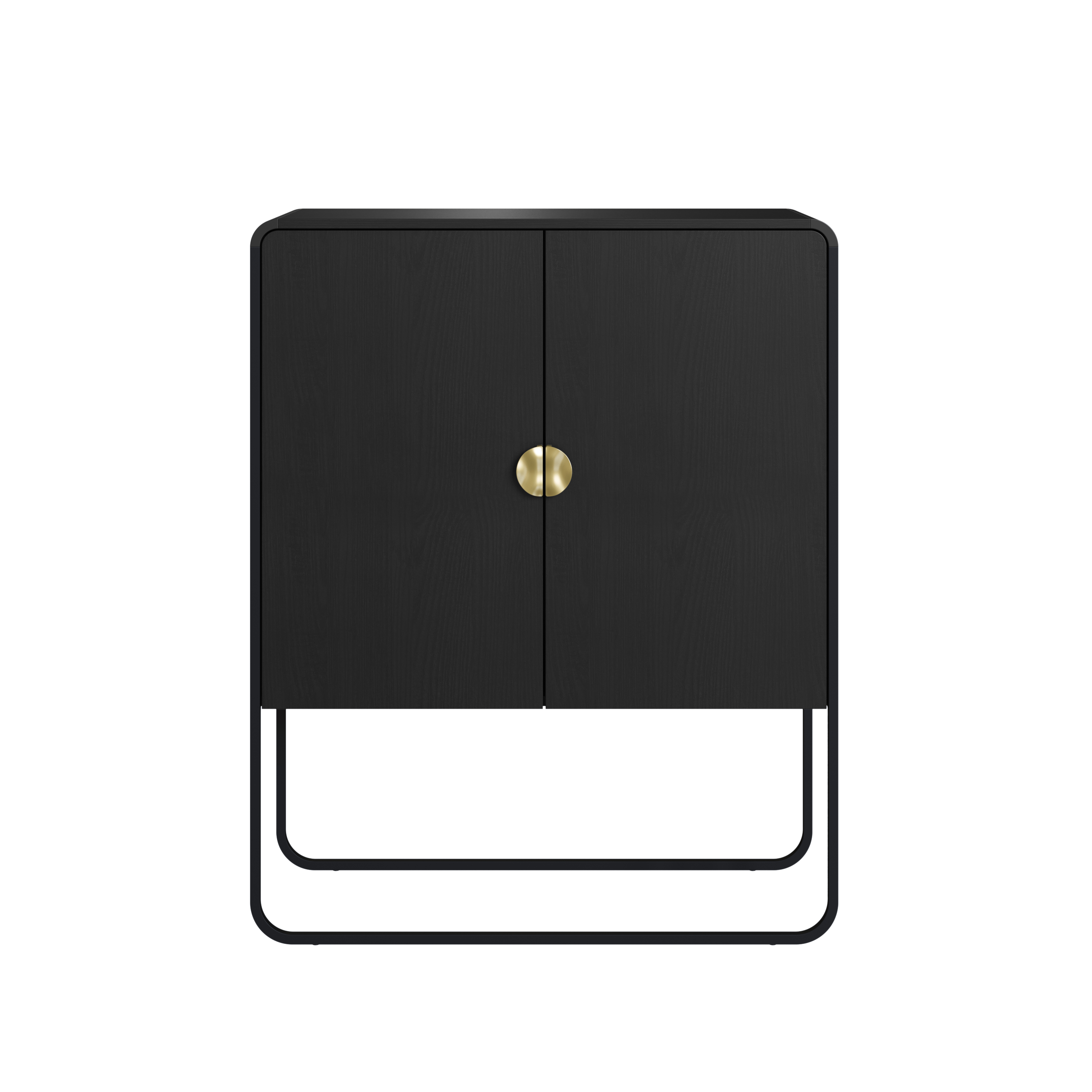 Buffet Luna 28065 90cm Negro 2