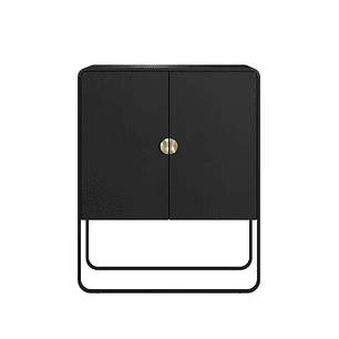 Buffet Luna 28065 90cm Negro