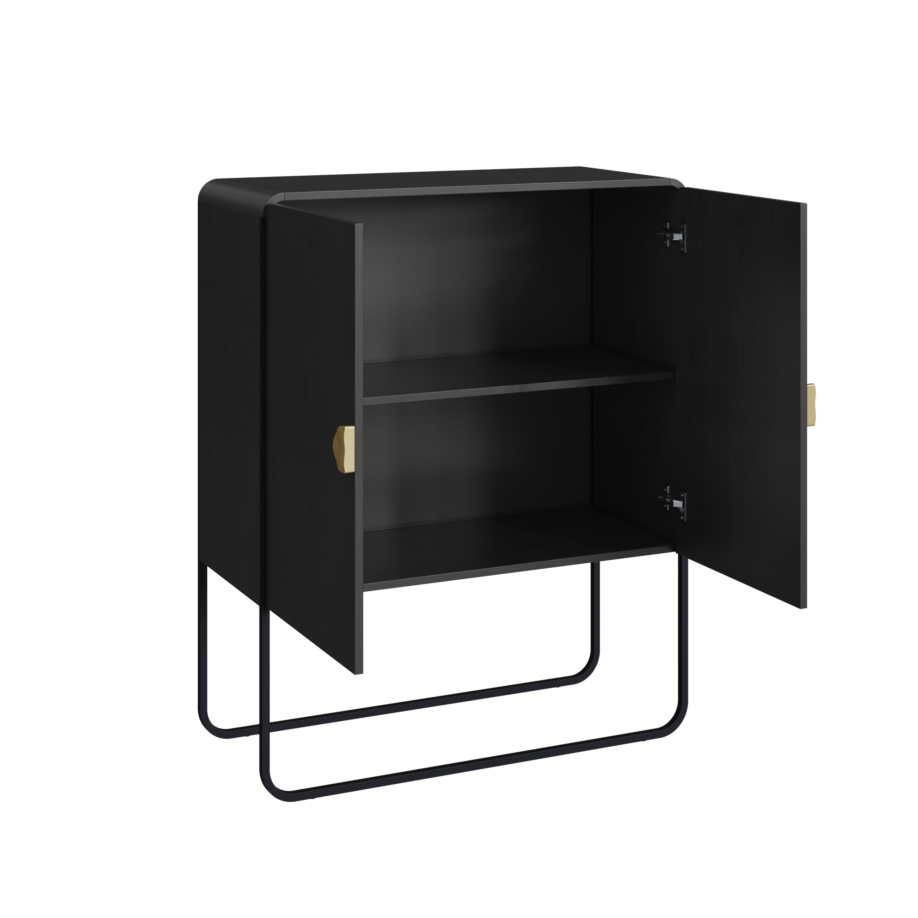 Buffet Luna 28065 90cm Negro 4