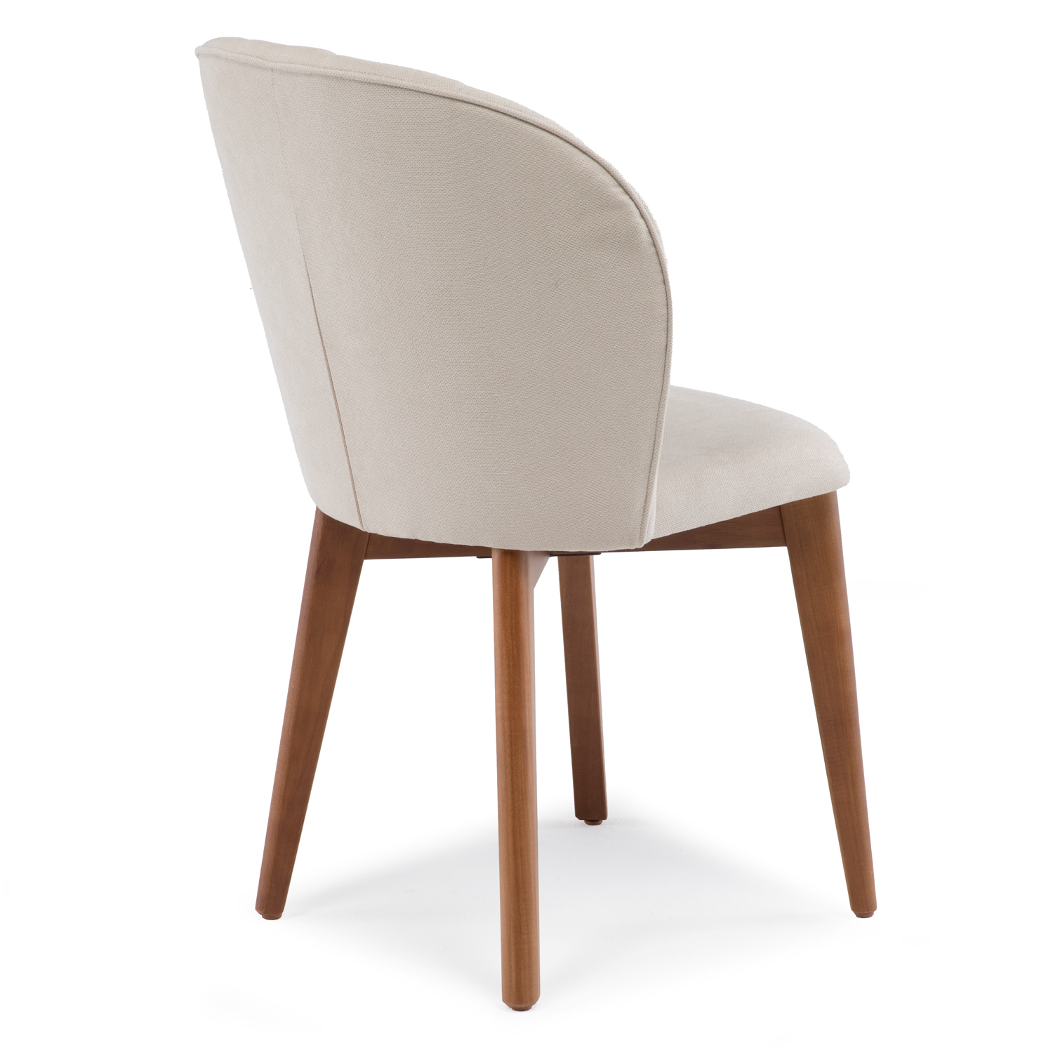 Comedor Kalina Redondo 1.35 + 6 Sillas Alba Soft Palha 7