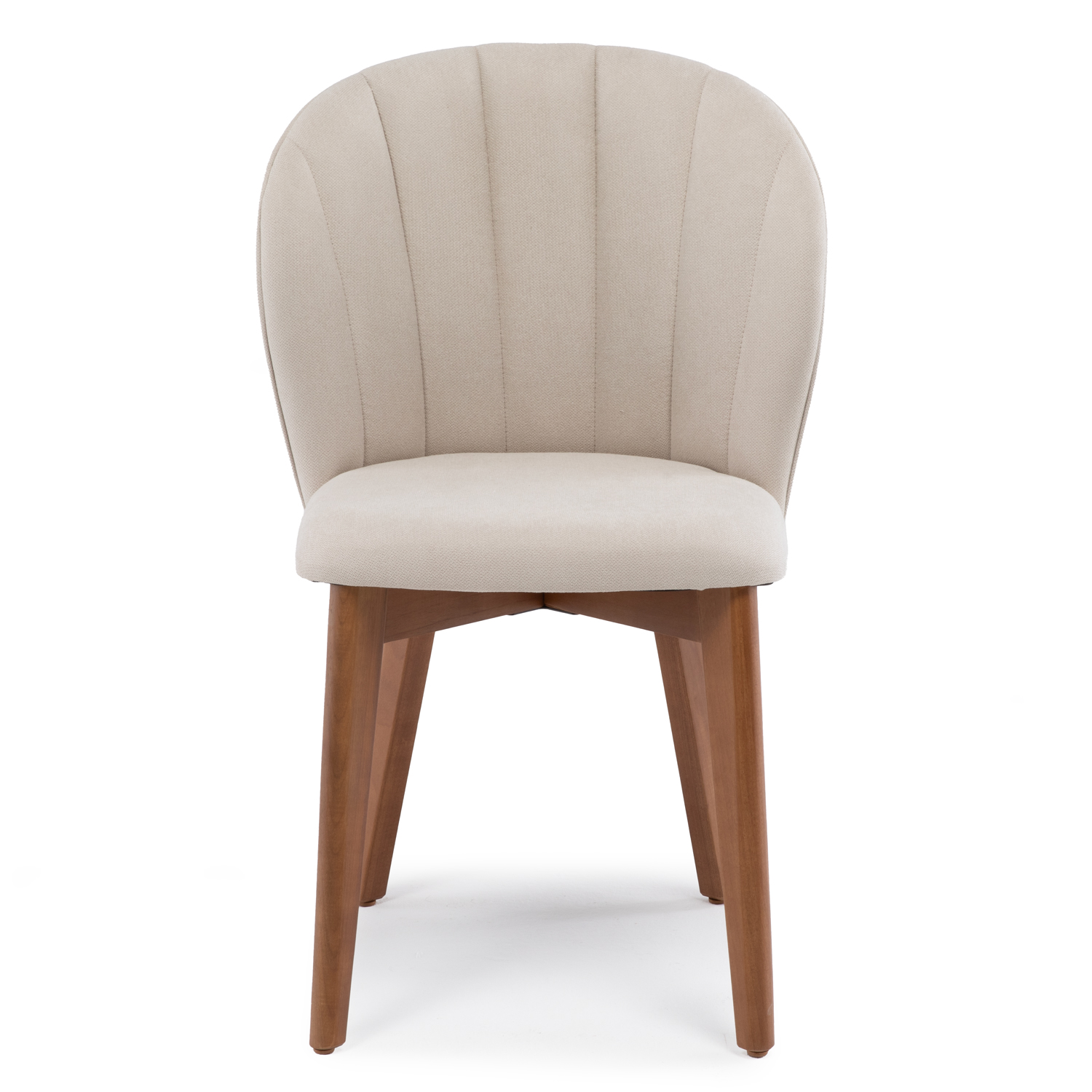 Comedor Kalina 1.15 Redondo + 4 Sillas Alba Soft Palha 7