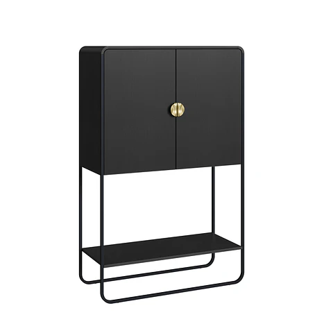 Set Luna Buffet 28071 + Bar 28069 Negro