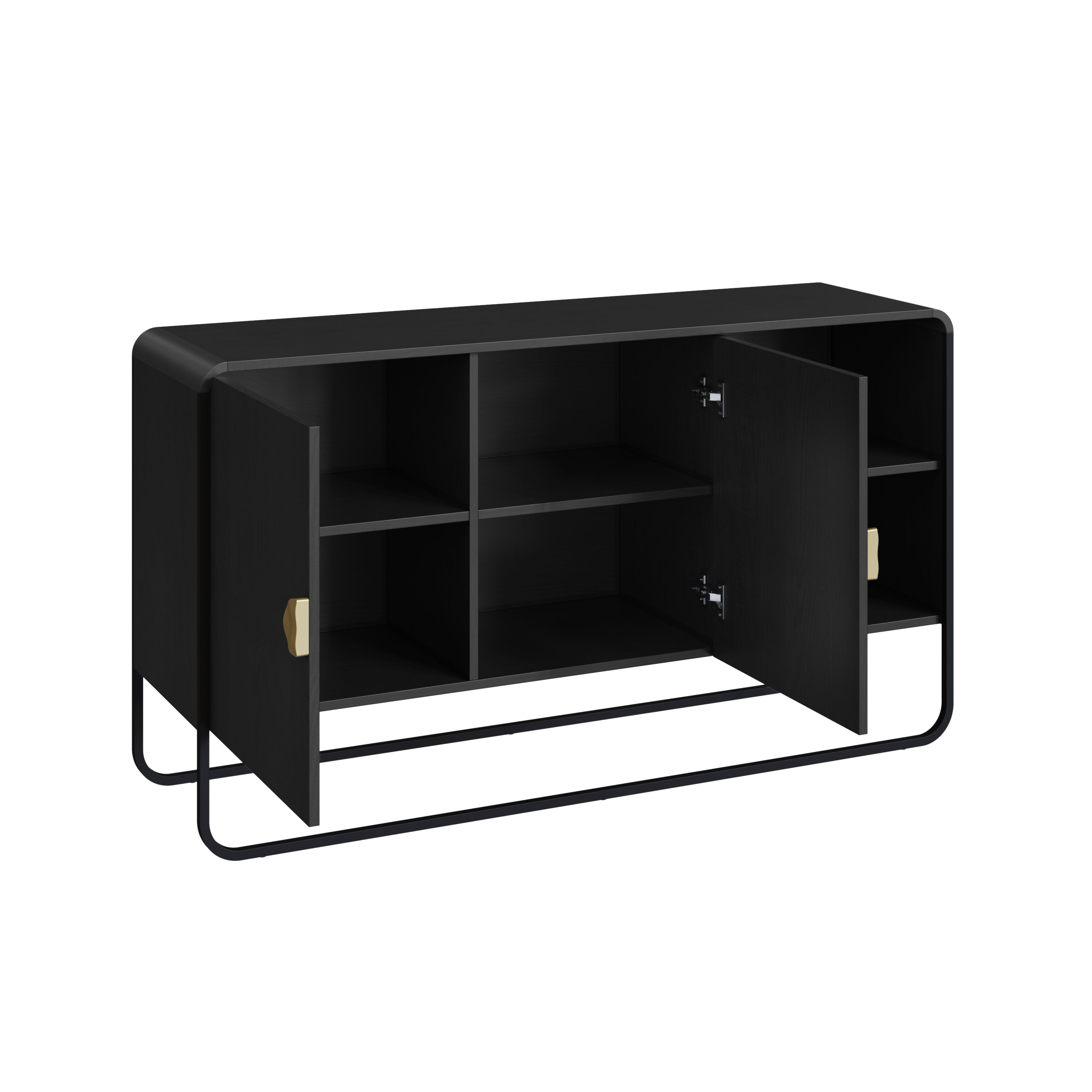 Set Luna Buffet 28071 + Bar 28069 Negro 5