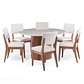 Comedor Kalina 1.35 Red + 6 Sillas Ella L02 - Miniatura 2