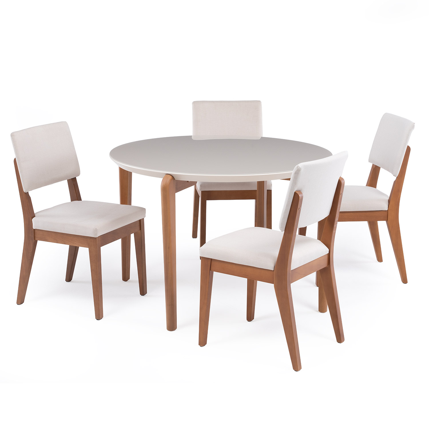 Comedor Donatella Red 1.15 + 4 Sillas Ella L02 3