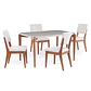 Comedor Donatella 1.35 + 4 Sillas Ella L02 - Miniatura 3
