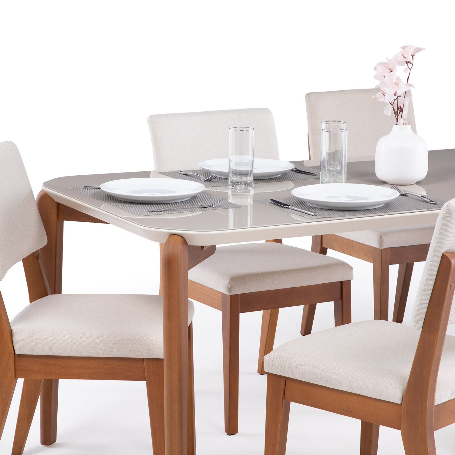 Comedor Donatella 1.8 + 6 Sillas Ella L02 2
