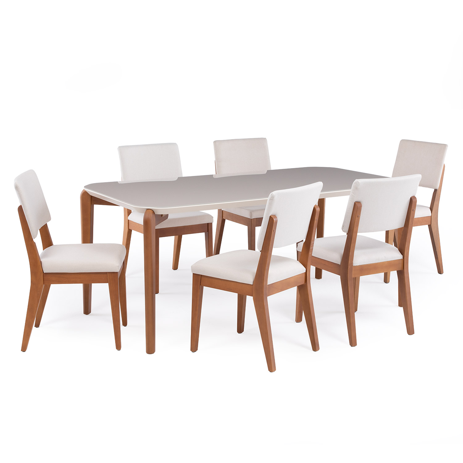 Comedor Donatella 1.8 + 6 Sillas Ella L02 3
