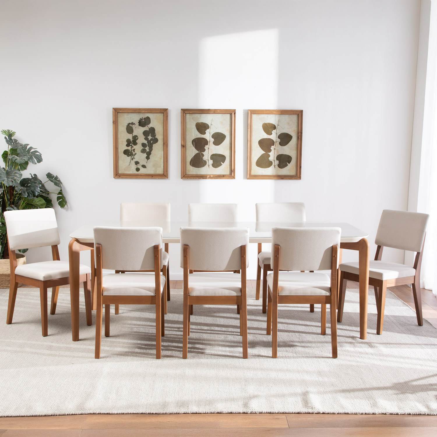 Comedor Donatella 2.2 + 8 Sillas Ella L02 1