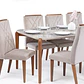 Comedor Donatella 2.2 + 8 Sillas Megan - Miniatura 2