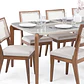 Comedor Donatella 2.2 + 8 Sillas Saga Ratan Ts L02 - Miniatura 2