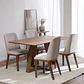 Comedor Avena 1.35 + 4 Sillas Kalina Soft Palha - Miniatura 1