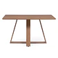 Comedor Avena 1.35 + 4 Sillas Kalina Soft Palha - Miniatura 4