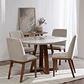 Comedor Benent Red 1.15 + 4 Sillas Kalina Soft Palha - Miniatura 1