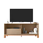 Set Mondrian panel extensible 1.35-1.8 + Rack 1.5 + Vitrina Gris Castaño  - Miniatura 2