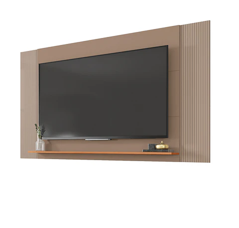 Set Mondrian panel extensible 1.35-1.8 + Rack 1.8 + Vitrina Gris Cast.