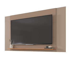 Set Mondrian panel extensible 1.35-1.8 + Rack 1.8 + Vitrina Gris Cast.