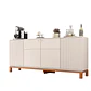 Set Mondrian panel extensible 1.35-1.8 + Rack 1.35  + Vitrina + Buffet 1.80 OW Castaño - Miniatura 3