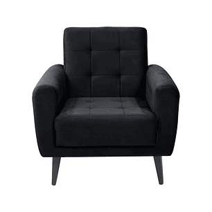 Poltrona Livia Negra E451