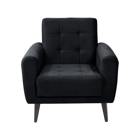 Poltrona Livia Negra E451