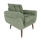 Poltrona Xangai Verde Pahla F494 - Miniatura 3