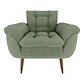 Poltrona Xangai Verde Pahla F494 - Miniatura 4