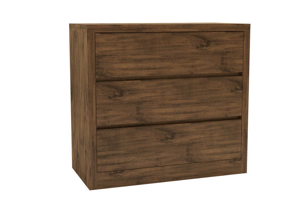 Comoda Tw30 3 Cajones Nogal 1