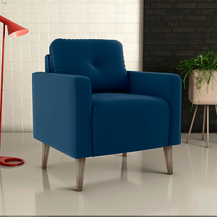 Poltrona Bahamas Azul E433