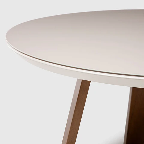Mesa Bennet Redonda 1.15 Off White Natural