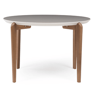 Mesa Donatella Redonda 1.15 Off White Natural