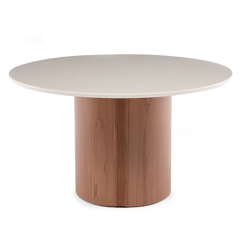 Mesa Kalina Redonda 1.35 Off White Natural