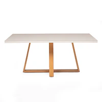 Mesa Mara 1.8 Off White Cinamomo