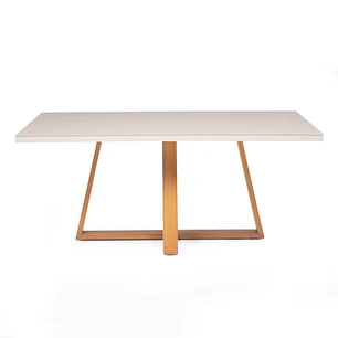 Mesa Mara 1.8 Off White Cinamomo