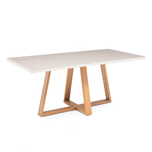 Mesa Mara 1.8 Off White Cinamomo