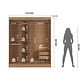 Closet Mallorca 3P Carvalho Grafito MP-WL09 - Miniatura 6