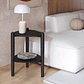 Set Mesas Centro Giorgia 28011 28012 + Lateral 28013 Negro - Miniatura 9