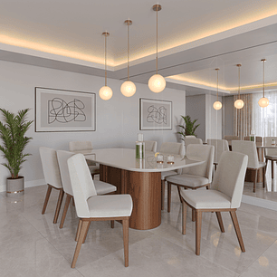 Comedor Kalina 1.8 + 6S Kalina Soft palha 