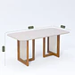 Comedor Regia 1.8 Off White + 6 Sillas Buriti Crudo 100% Madera - Miniatura 3