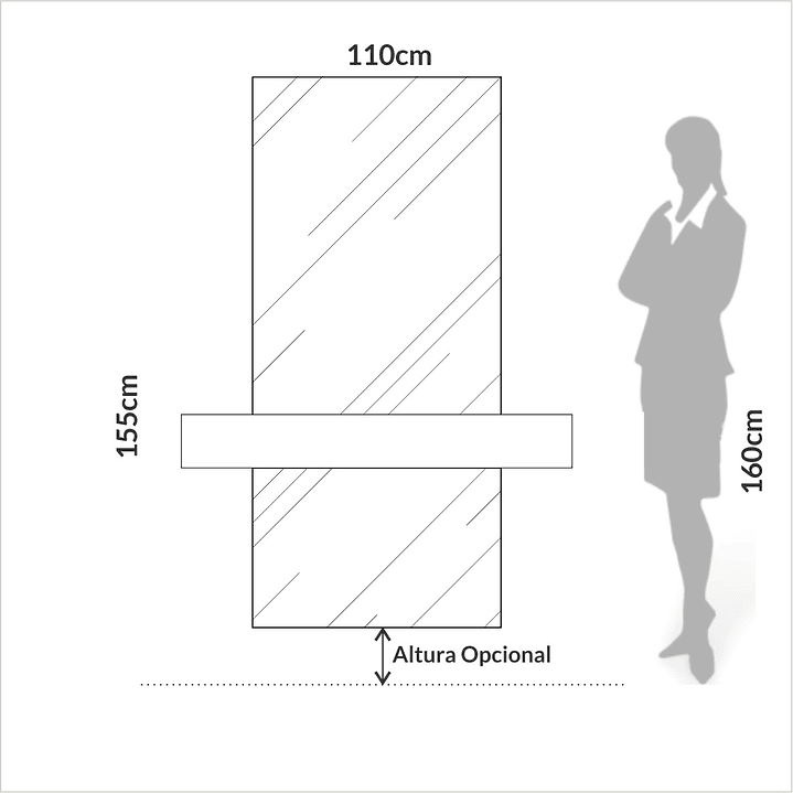 Arrimo Nature 1.1 Tb485E Negro- Showroom 4