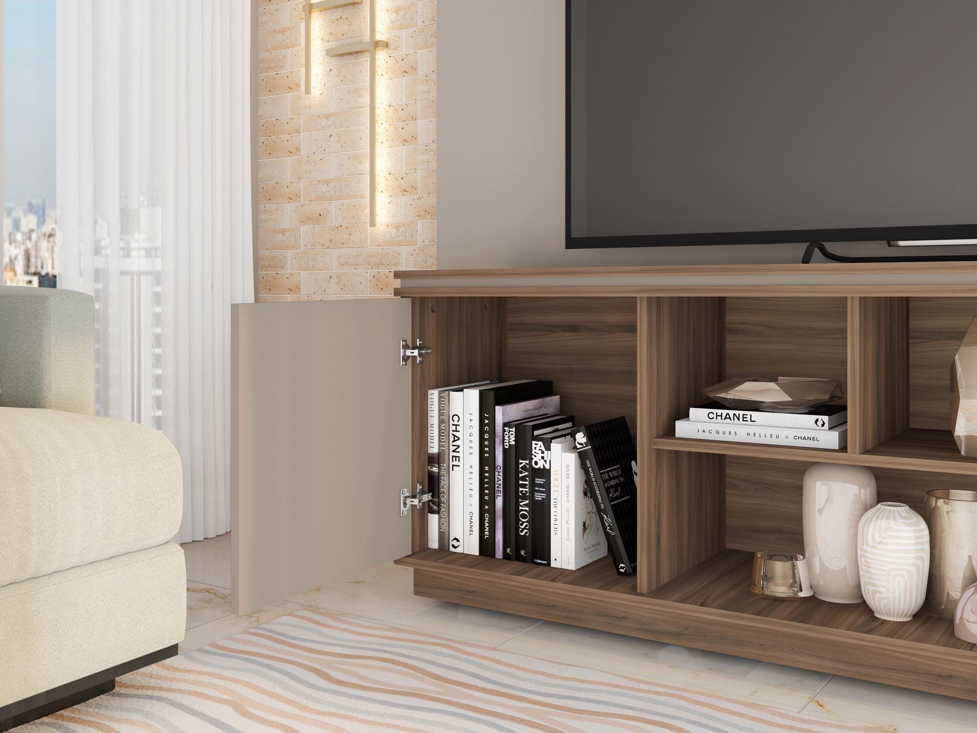 Rack Grecia Chocolate 1.8 4