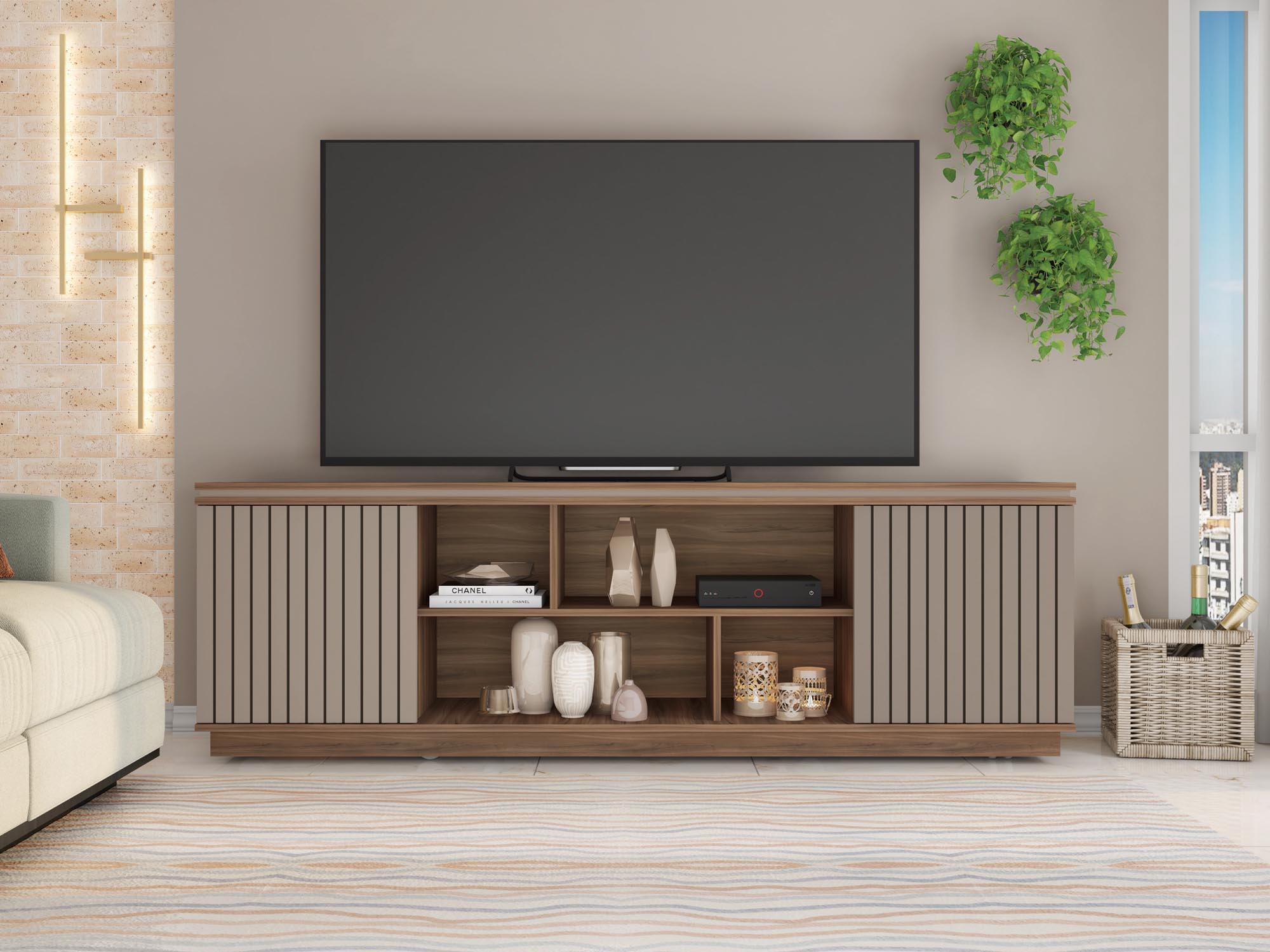 Rack Grecia Chocolate 1.8 5