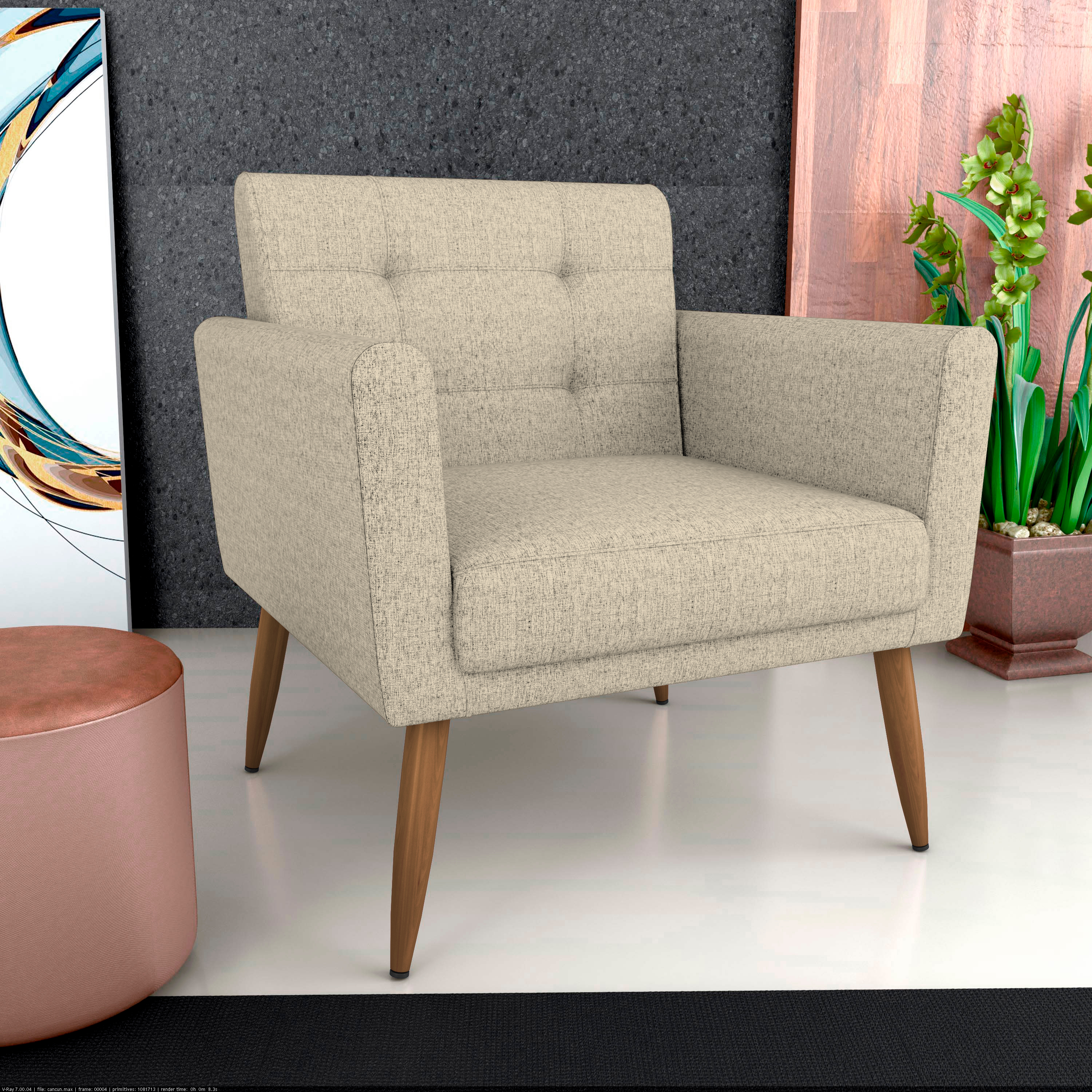 Poltrona Cancún  Arena F439  1