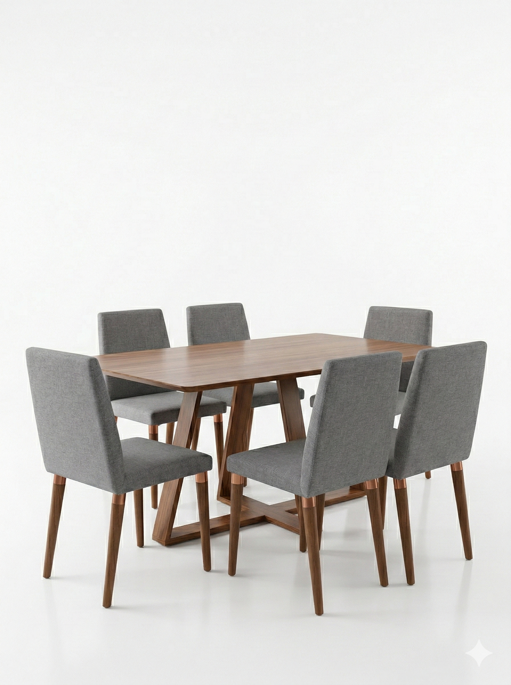 Comedor Avena 1.6+ 6 Sillas Tai Pata Cobre 4